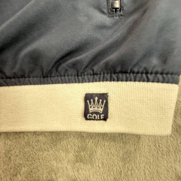 Tennessee Golf Vest Mens 2XL Navy White V Neck Windbreaker Pullover Zip Pockets - Picture 9 of 12